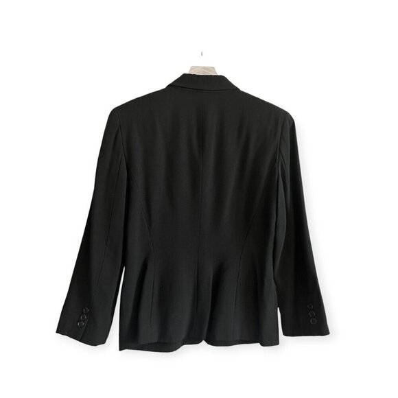 Vintage DKNY Black Wool Blazer Jacket , size 6, 90s - Picture 2 of 15